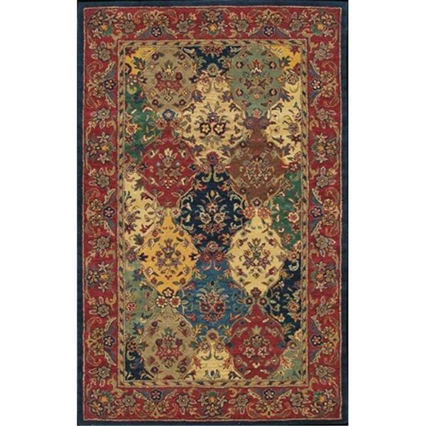 Nourison India House Area Rug Collection Multi Color 8 Ft X 10 Ft 6 In. Rectangle 99446121394
